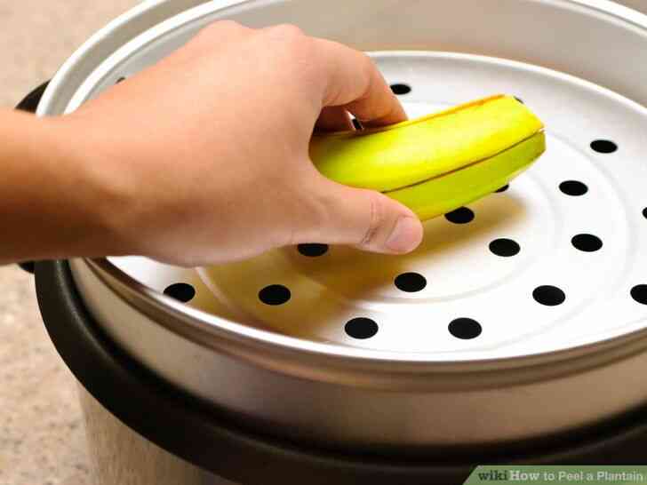 Image intitulée Peler une banane Plantain l